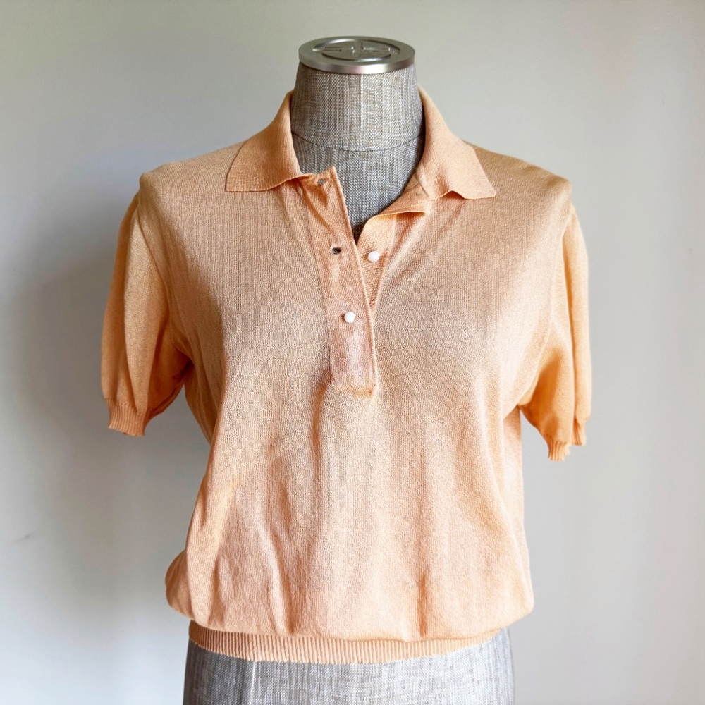 Vintage Stizzoli Peach Top